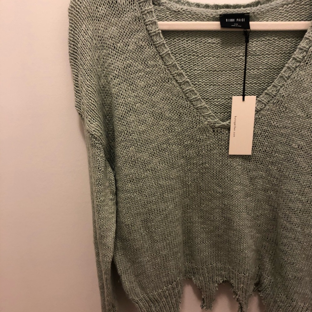 Distressed Sweater - Picture 2 of 2